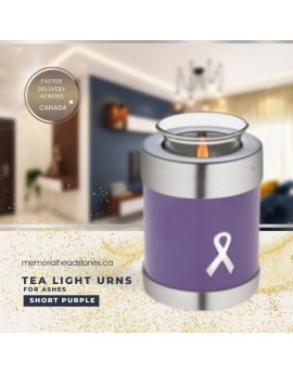 Awareness Purple (Tealight Urn)